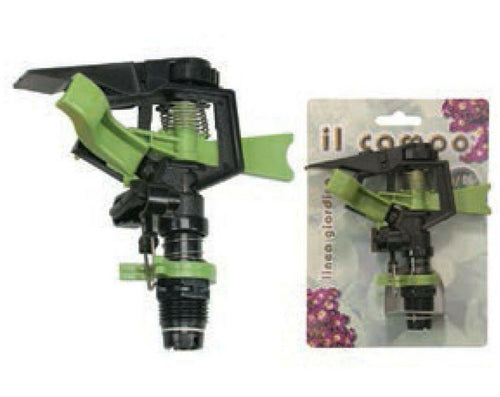 IRRIGATORE 1 GETTO A SETTORI REGOLABILI IN PLASTICA FERR 7757 6 PEZZI IRRIGAZ