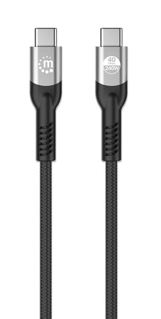 Cavo USB4 EPR USB-C&trade M/M 40G 240W PD 3.1 8K E-Mark 1m