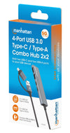 Hub 2 Porte USB-A + 2 Porte USB-C&trade USB 3.2 Gen 1