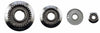 SERIE BRUCIATORE -BRUCIATORI SMEG 4 FUOCHI 4 MISURE DIVERSE COD B 5333
