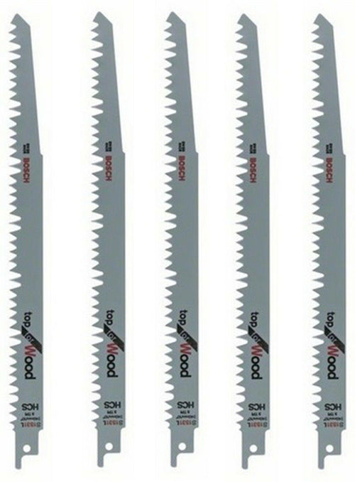 LAME BOSCH PER SEGA A GATTUCCIO UNIVERSALI 5 LAME MOD S 1531 L FER 61384