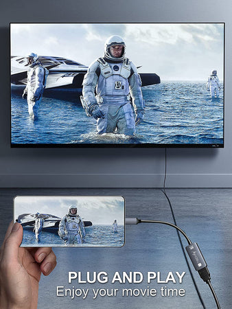 Adattatore USB-C&trade 3.2 a HDMI 2.1 8K@60Hz 15 cm
