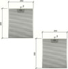 2 PZ FABER 133.0017.054 4268960 FILTRO CAPPA ALLUMINIO 253 X 300mm F 204