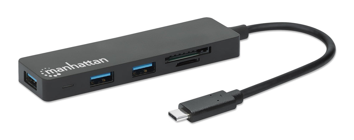 Hub USB-C&trade 3.2 Gen 1 a 3 porte con Lettore Schede