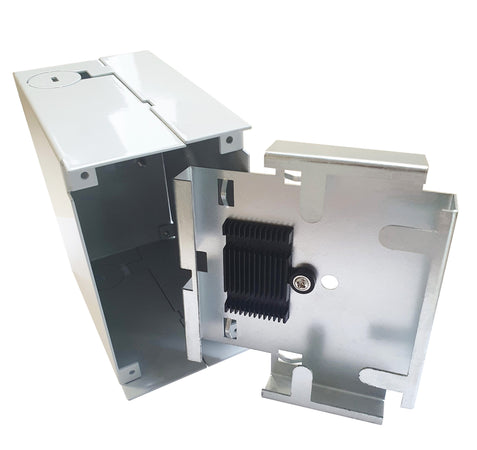 Mini Box Ottico su Barra DIN senza Pannello Frontale