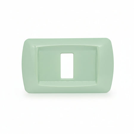 PLACCA VERDE PASTELLO IN ABS PER SCATOLE RETTANGOLARI SERIE ECLIPSE ROSSO CICLAMINO