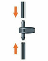 CLABER 91155 -pz.10-RACCORDO DUE VIE PER TUBO CAPILLARE 1/4' IRRIGAZIONE