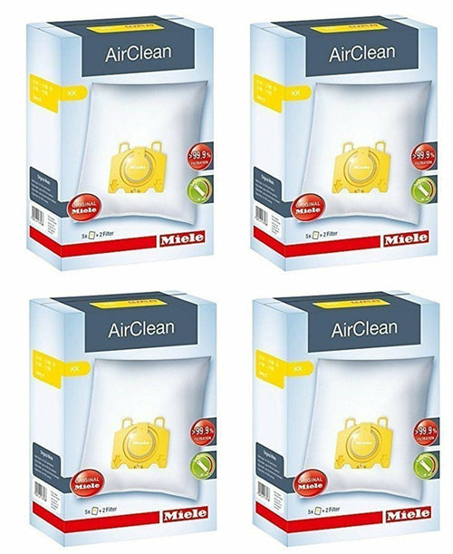 16 SACCHETTI ASPIRAPOLVERE MIELE originale: SERIE K K 4 CONFEZIONI