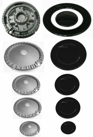REX ELECTROLUX ZANUSSI SPARTIFIAMMA + BRUCIATORI CUCINA GAS 10 PZ B 4460 / 4459