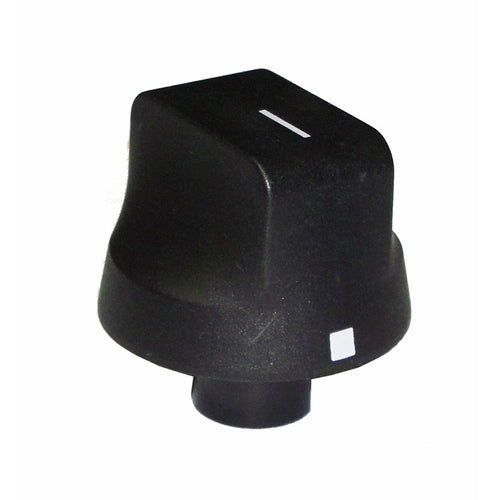 REX ELECTROLUX ZOPPAS 1 MANOPOLA NERA CUCINA PIANO COTTURA GAMBO ALTO 10 MM