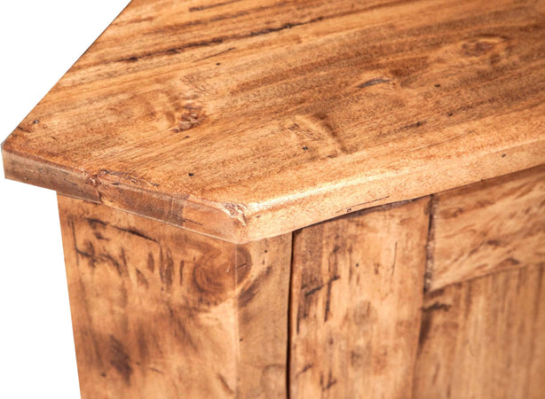 Biscottini Angoliera Country Biscottini 50x50x92 legno massello tiglio finitura naturale