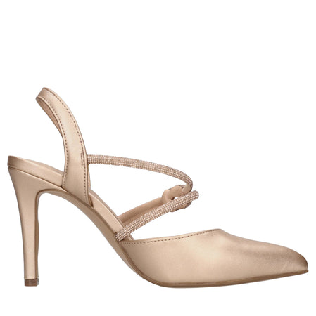 Exe Scarpe con Tacco Nude da donna
