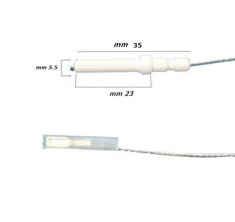 CANDELA DI ACCENSIONE CUCINA A GAS ADATTA ARISTON INDESIT HOT POINT H 3625 *36.2