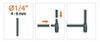 CLABER 91143 RACCORDO ANGOLO GOMITO 10 PZ PER IRRIGAZIONE GOCCIA TUBO CAPILLARE