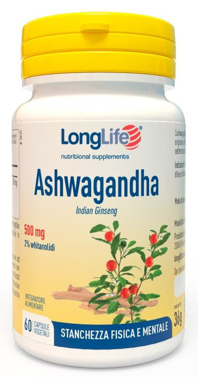 Ashwagandha longlife 60cps