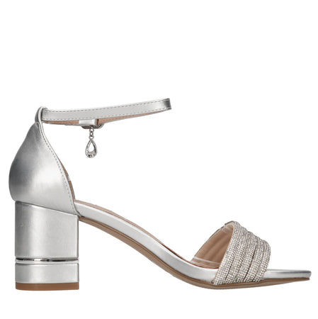 Exe Sandali Argento da donna