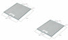FILTRO CAPPA WHIRLPOOL 480122102168 ELICA FABER METALLICO 305x267x9mm 2 PZ F239