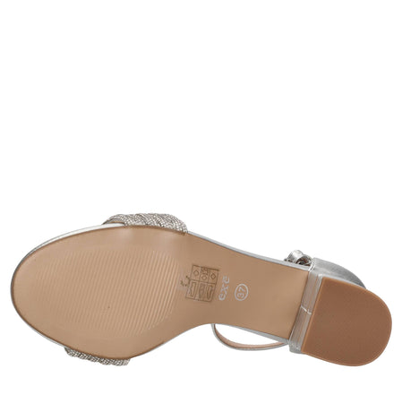 Exe Sandali Argento da donna