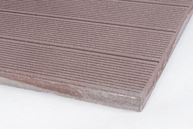 Base in cemento per ombrellone da giardino, marmetta quadrata in ghiaia 50 x 50 cm