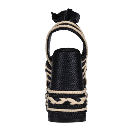 Castaner Scarpe con Tacco Nero da donna