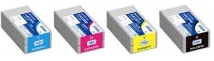 Ink Cartridge Cartucce Compa per EPSON TM-C3500 Black SJIC22PBK