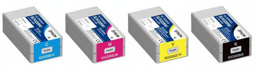 Ink Cartridge Cartucce Compa per EPSON TM-C3500 Black SJIC22PBK