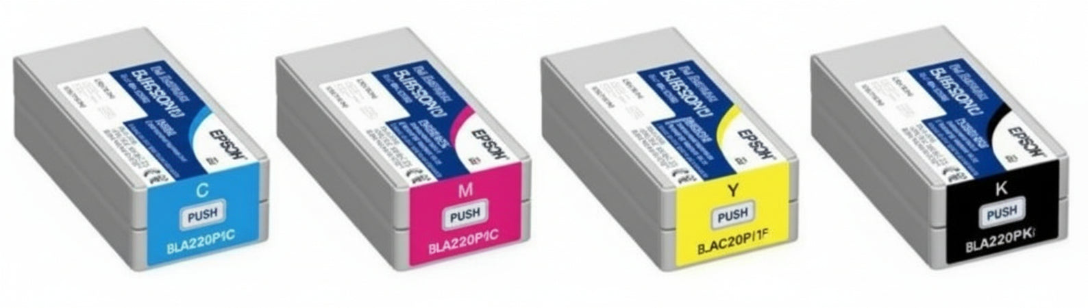 Ink Cartridge Cartucce Compa per EPSON TM-C3500 SJIC22PM Magente