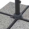 Ombrellone Ines Led in alluminio con palo laterale orientabile da giardino Ines