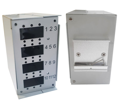 Mini Box Ottico su Barra DIN senza Pannello Frontale