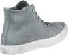 Converse Uomo Chuck Taylor All Star 157523C HI Nubuck Grigio Chiaro