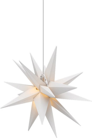 Stella di Natale LED 3D &oslash 56 cm Funzionamento a Batteria