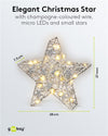 Lampada Decorativa a Forma di Stella Funzionamento a Batteria