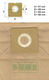8 SACCHETTI ASPIRAPOLVERE CAT AP 5084 * KENNEX VC 2465-14 * INCONTRO ASP C RW 33