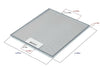 WHIRLPOOL 480122102168 ELICA FABER FILTRO CAPPA METALLICO 305x267x9mm F 239