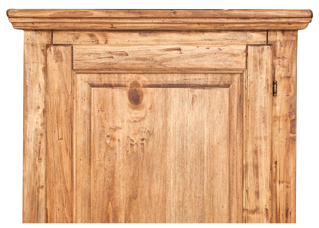 Biscottini Stipo Country Biscottini legno massello tiglio finitura naturale 72x40x173