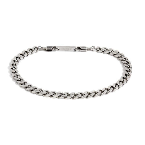 Marlù BRACCIALE ACCIAIO CATENA GRUMETTA 4 MM