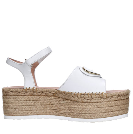 Love Moschino Scarpe con Tacco Bianco da donna
