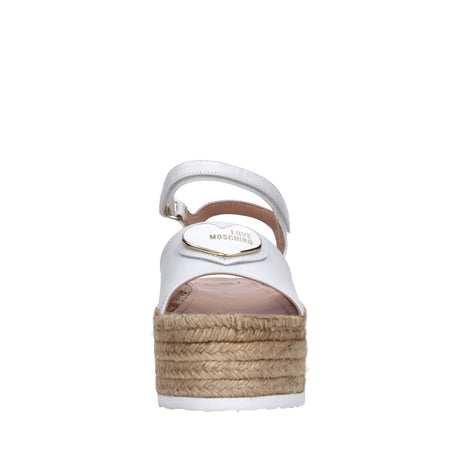 Love Moschino Scarpe con Tacco Bianco da donna