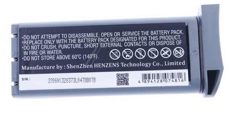 Batteria aspirapolvere 7,2V-1500MAH NI-MH