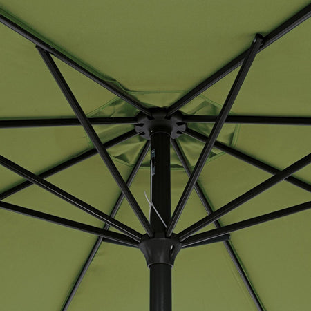 Ombrellone palo centrale "Kalife" in alluminio verniciato a polvere per giardino e balcone Ø 300 cm