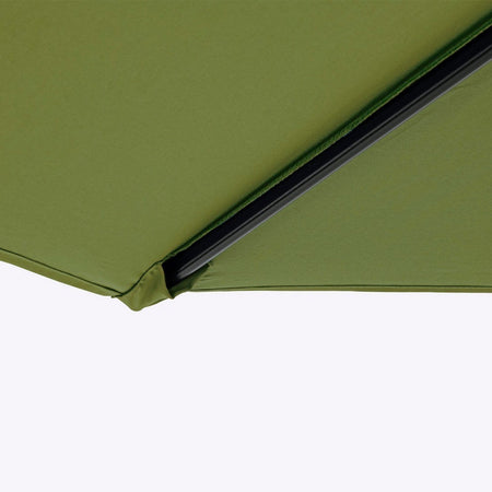 Ombrellone palo centrale "Kalife" in alluminio verniciato a polvere per giardino e balcone Ø 300 cm