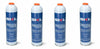 BOMBOLA GAS R 600 REFRIGERANTE FRIGORIFEO E FREEZER R600 - R600A 420 GR 4 PZ