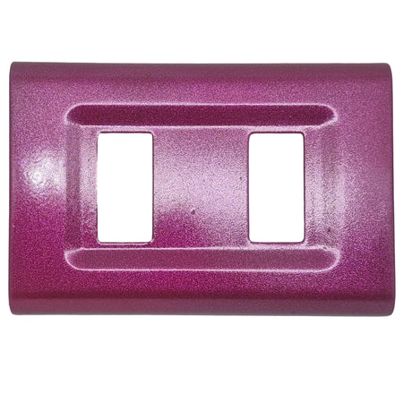 PLACCA ROSSO CICLAMINO METALLIZZATO PER SCATOLE RETTANGOLARI SERIE ELITE