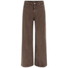 Guess pantalone wide leg taupe BellFlower W5RA82 WFD53 FN8J Jeans Guess