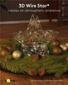 Lampada Decorativa a Forma di Stella Funzionamento a Batteria