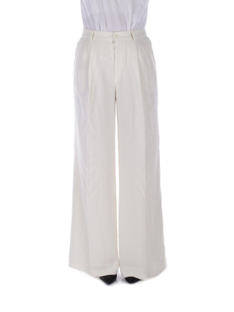 Ralph Lauren Pantaloni Avorio da donna