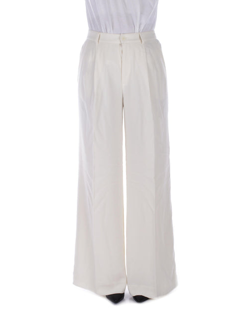 Ralph Lauren Pantaloni Avorio da donna