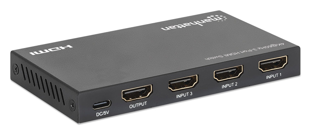 Switch HDMI 4k@60Hz 3 porte