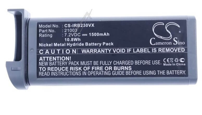 Batteria aspirapolvere 7,2V-1500MAH NI-MH