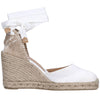 Castaner Scarpe con Tacco Bianco da donna